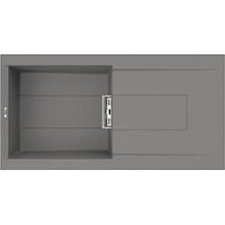 Zlewozmywak Elleci SMART 480 KERATEK K97 LIGHT GREY LKI48097SMT